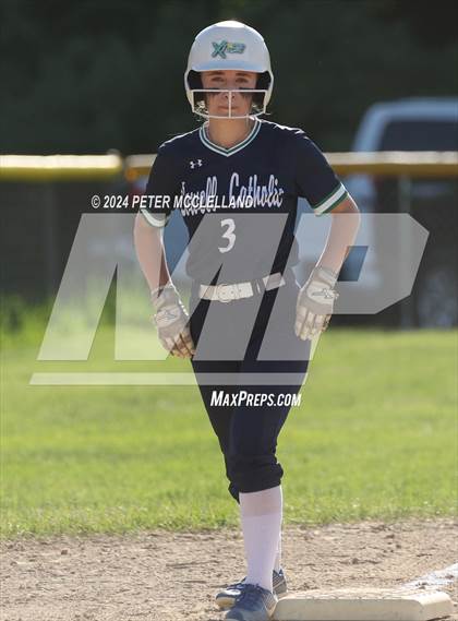Thumbnail 2 in Lowell Catholic vs Pentucket Regional (MIAA Division 3 Round of 32) photogallery.