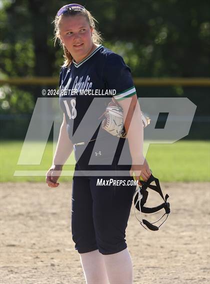 Thumbnail 1 in Lowell Catholic vs Pentucket Regional (MIAA Division 3 Round of 32) photogallery.