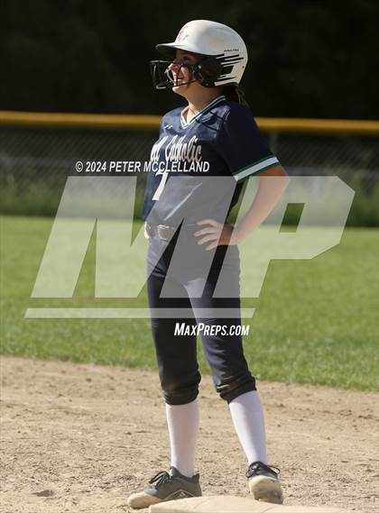 Thumbnail 2 in Lowell Catholic vs Pentucket Regional (MIAA Division 3 Round of 32) photogallery.