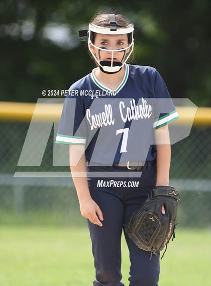 Thumbnail 2 in Lowell Catholic vs Pentucket Regional (MIAA Division 3 Round of 32) photogallery.