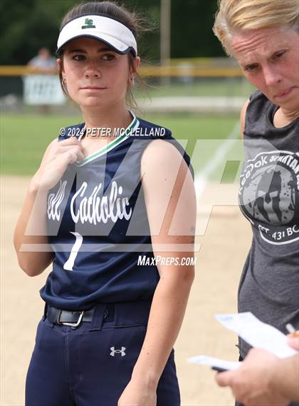 Thumbnail 3 in Lowell Catholic vs Pentucket Regional (MIAA Division 3 Round of 32) photogallery.