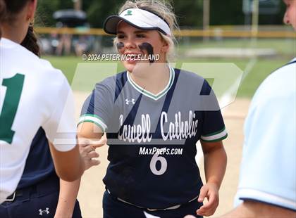 Thumbnail 1 in Lowell Catholic vs Pentucket Regional (MIAA Division 3 Round of 32) photogallery.