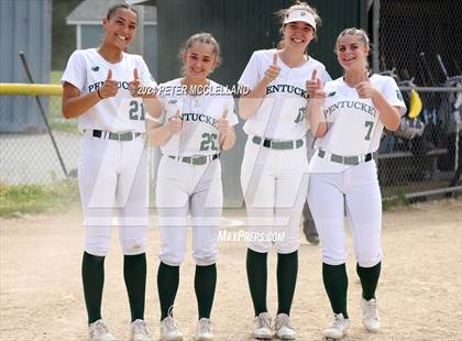 Thumbnail 2 in Lowell Catholic vs Pentucket Regional (MIAA Division 3 Round of 32) photogallery.