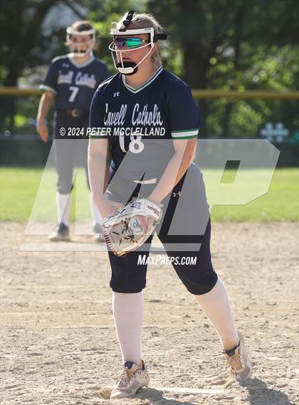 Thumbnail 1 in Lowell Catholic vs Pentucket Regional (MIAA Division 3 Round of 32) photogallery.