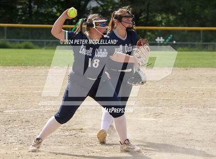 Thumbnail 3 in Lowell Catholic vs Pentucket Regional (MIAA Division 3 Round of 32) photogallery.