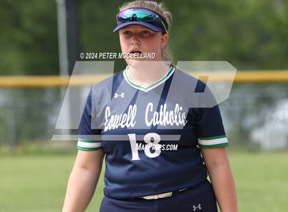 Thumbnail 3 in Lowell Catholic vs Pentucket Regional (MIAA Division 3 Round of 32) photogallery.