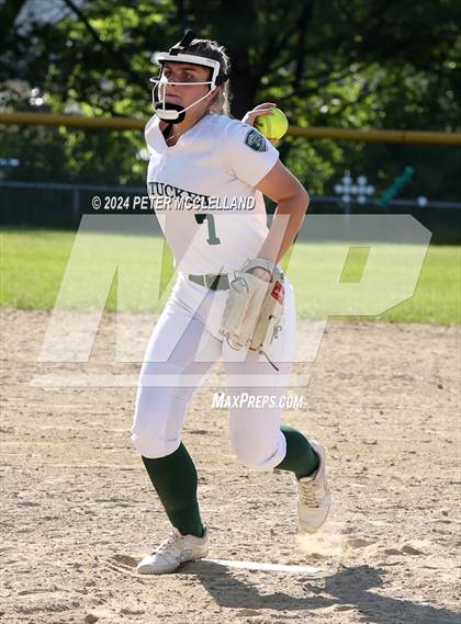 Thumbnail 3 in Lowell Catholic vs Pentucket Regional (MIAA Division 3 Round of 32) photogallery.