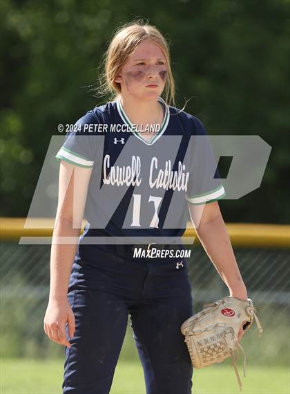Thumbnail 3 in Lowell Catholic vs Pentucket Regional (MIAA Division 3 Round of 32) photogallery.