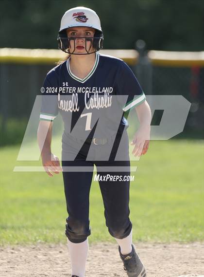 Thumbnail 2 in Lowell Catholic vs Pentucket Regional (MIAA Division 3 Round of 32) photogallery.