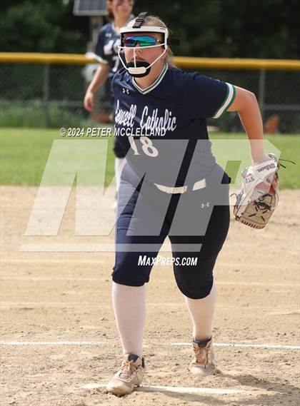 Thumbnail 1 in Lowell Catholic vs Pentucket Regional (MIAA Division 3 Round of 32) photogallery.