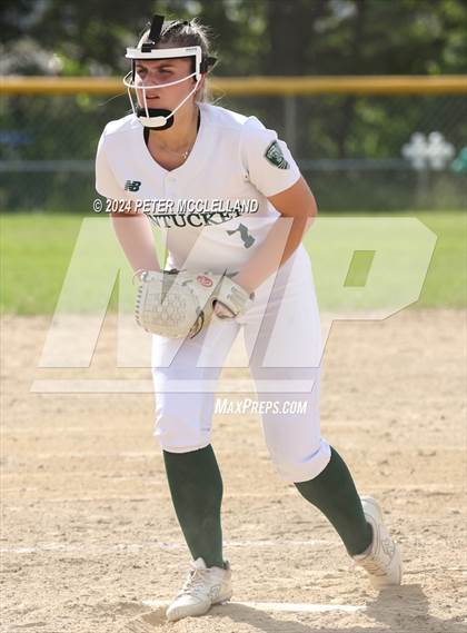 Thumbnail 2 in Lowell Catholic vs Pentucket Regional (MIAA Division 3 Round of 32) photogallery.