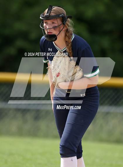 Thumbnail 2 in Lowell Catholic vs Pentucket Regional (MIAA Division 3 Round of 32) photogallery.