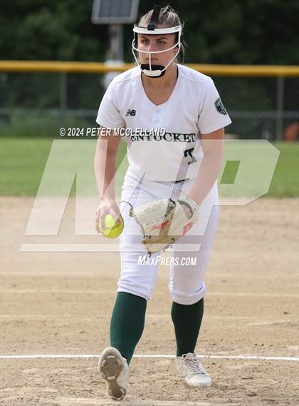 Thumbnail 2 in Lowell Catholic vs Pentucket Regional (MIAA Division 3 Round of 32) photogallery.