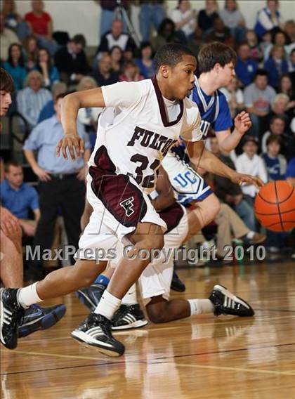 Thumbnail 1 in Fulton vs Unicoi County (Substate AA Region 2) photogallery.