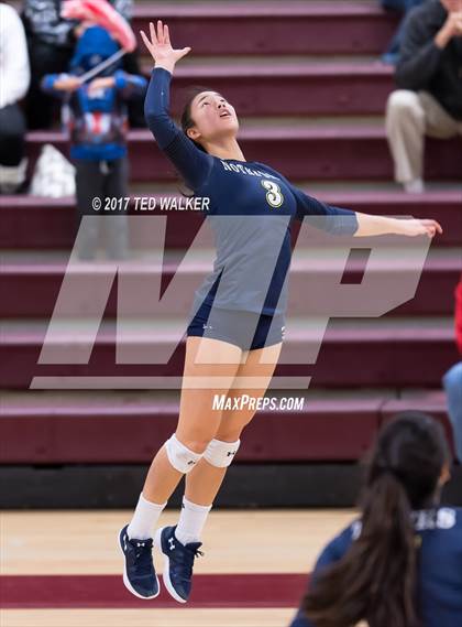 Thumbnail 2 in Notre Dame vs. Carmel (CIF CCS D4 Semifinal) photogallery.