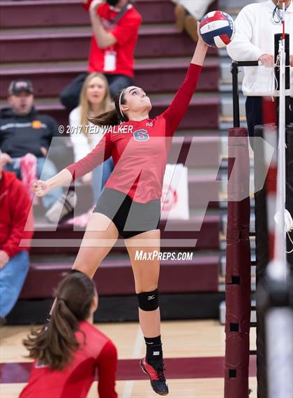 Thumbnail 1 in Notre Dame vs. Carmel (CIF CCS D4 Semifinal) photogallery.