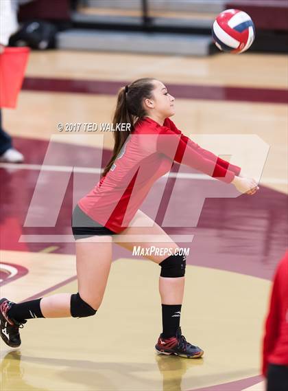 Thumbnail 1 in Notre Dame vs. Carmel (CIF CCS D4 Semifinal) photogallery.