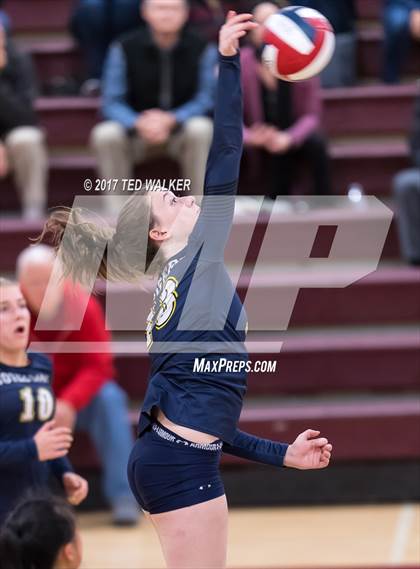 Thumbnail 2 in Notre Dame vs. Carmel (CIF CCS D4 Semifinal) photogallery.