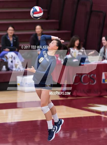 Thumbnail 2 in Notre Dame vs. Carmel (CIF CCS D4 Semifinal) photogallery.