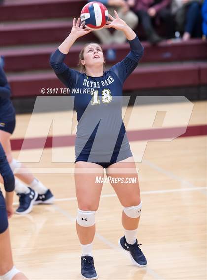 Thumbnail 3 in Notre Dame vs. Carmel (CIF CCS D4 Semifinal) photogallery.