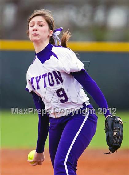 Thumbnail 2 in Tomball Memorial vs Dayton (Fort Bend Christian Classic) photogallery.