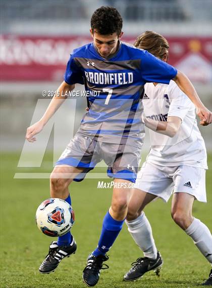 Thumbnail 1 in Broomfield vs. Boulder (CHSAA 5A Final) photogallery.