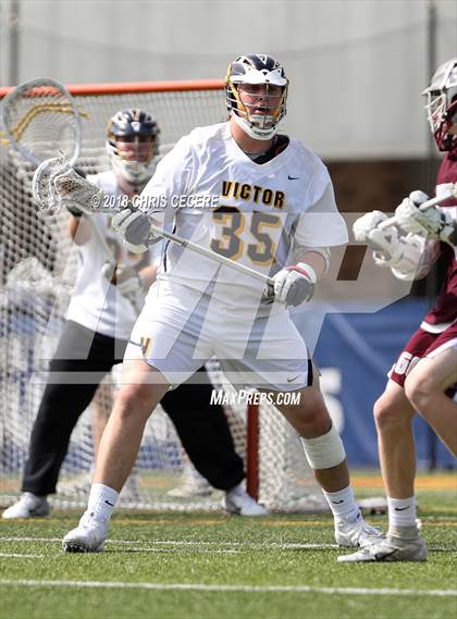 Thumbnail 3 in Victor vs. Garden City (NYSPHSAA Class B Final) photogallery.
