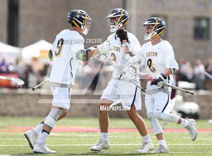 Thumbnail 3 in Victor vs. Garden City (NYSPHSAA Class B Final) photogallery.