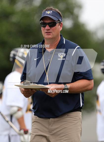 Thumbnail 2 in Victor vs. Garden City (NYSPHSAA Class B Final) photogallery.