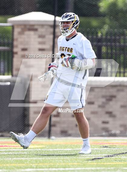 Thumbnail 2 in Victor vs. Garden City (NYSPHSAA Class B Final) photogallery.