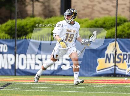 Thumbnail 2 in Victor vs. Garden City (NYSPHSAA Class B Final) photogallery.