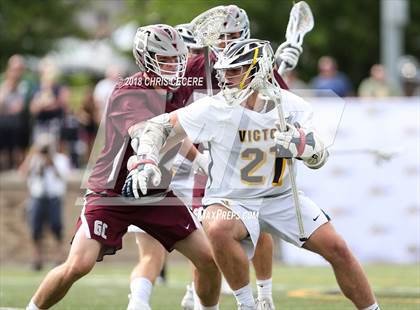 Thumbnail 2 in Victor vs. Garden City (NYSPHSAA Class B Final) photogallery.