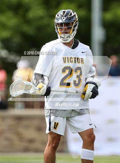 Thumbnail 3 in Victor vs. Garden City (NYSPHSAA Class B Final) photogallery.