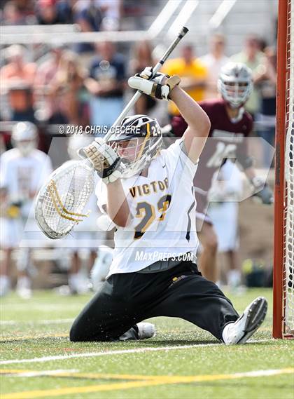 Thumbnail 2 in Victor vs. Garden City (NYSPHSAA Class B Final) photogallery.