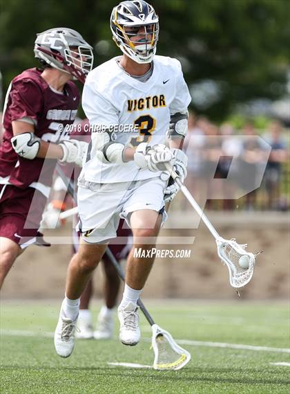 Thumbnail 3 in Victor vs. Garden City (NYSPHSAA Class B Final) photogallery.