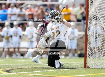 Thumbnail 3 in Victor vs. Garden City (NYSPHSAA Class B Final) photogallery.