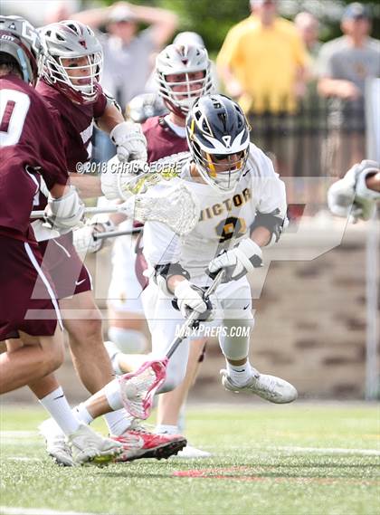 Thumbnail 1 in Victor vs. Garden City (NYSPHSAA Class B Final) photogallery.