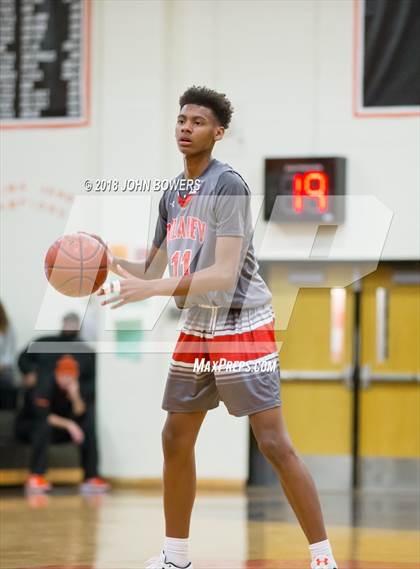Thumbnail 2 in Dulaney vs. Boy's Latin (Oakland Mills Holiday Tournament) photogallery.