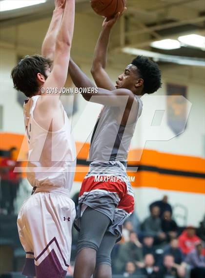 Thumbnail 3 in Dulaney vs. Boy's Latin (Oakland Mills Holiday Tournament) photogallery.