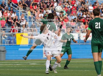 Thumbnail 2 in The Woodlands vs. Lake Travis (UIL 6A Boys Soccer State Semifinal) photogallery.