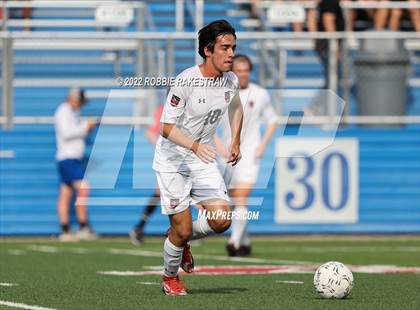 Thumbnail 1 in The Woodlands vs. Lake Travis (UIL 6A Boys Soccer State Semifinal) photogallery.