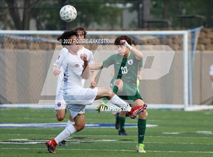 Thumbnail 1 in The Woodlands vs. Lake Travis (UIL 6A Boys Soccer State Semifinal) photogallery.