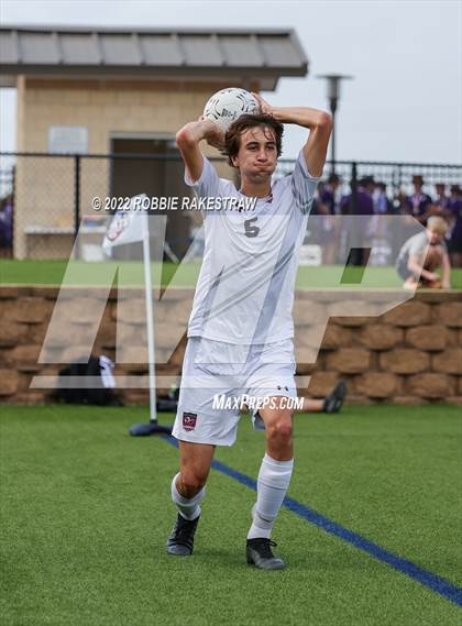 Thumbnail 3 in The Woodlands vs. Lake Travis (UIL 6A Boys Soccer State Semifinal) photogallery.