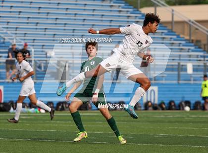 Thumbnail 3 in The Woodlands vs. Lake Travis (UIL 6A Boys Soccer State Semifinal) photogallery.
