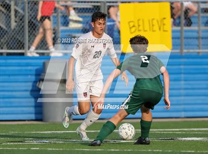 Thumbnail 2 in The Woodlands vs. Lake Travis (UIL 6A Boys Soccer State Semifinal) photogallery.