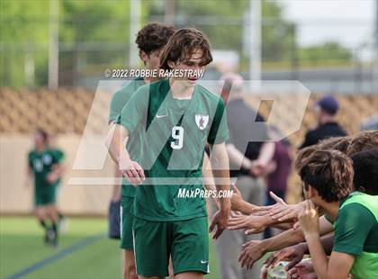 Thumbnail 3 in The Woodlands vs. Lake Travis (UIL 6A Boys Soccer State Semifinal) photogallery.