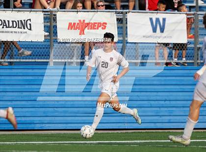 Thumbnail 3 in The Woodlands vs. Lake Travis (UIL 6A Boys Soccer State Semifinal) photogallery.