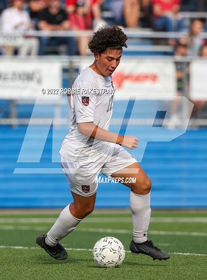 Thumbnail 2 in The Woodlands vs. Lake Travis (UIL 6A Boys Soccer State Semifinal) photogallery.