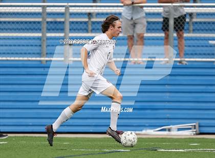 Thumbnail 2 in The Woodlands vs. Lake Travis (UIL 6A Boys Soccer State Semifinal) photogallery.
