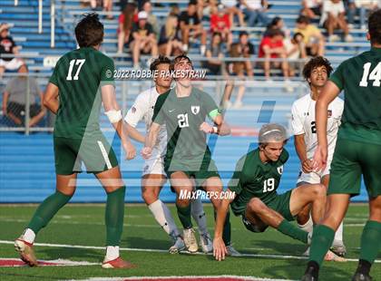 Thumbnail 3 in The Woodlands vs. Lake Travis (UIL 6A Boys Soccer State Semifinal) photogallery.